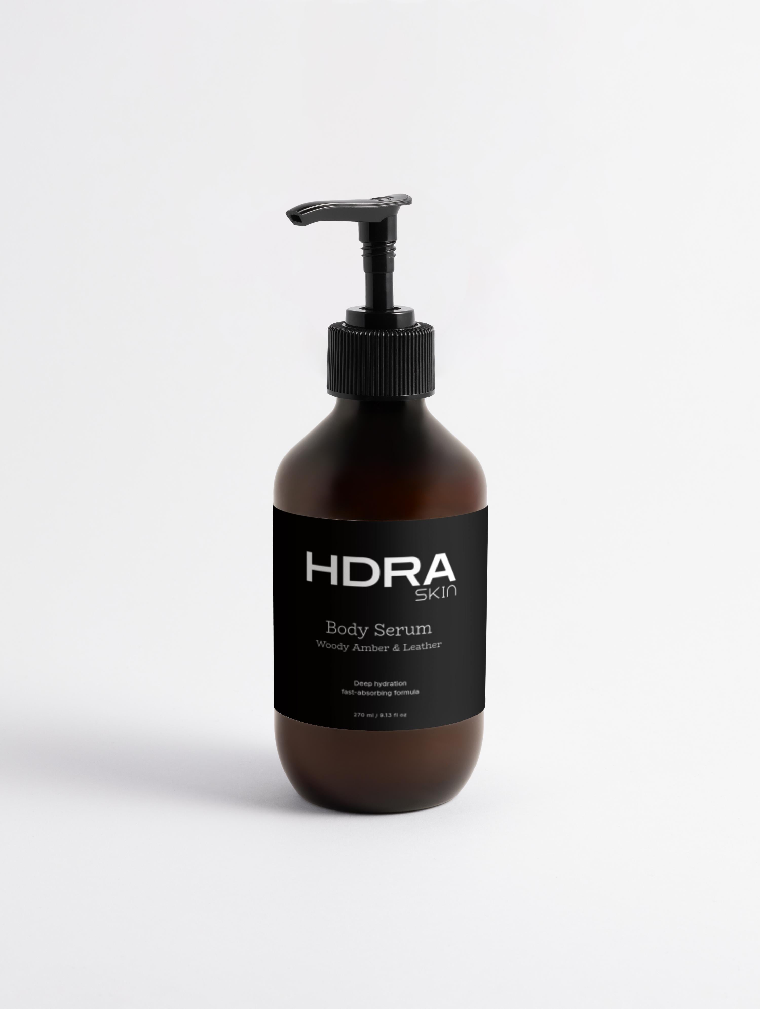Body Serum, Woody & Amber Notes